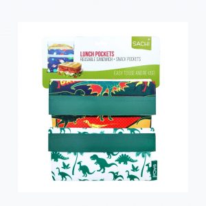 Dinosaurs Design - Sachi Junior Lunch Pockets (2 pack)