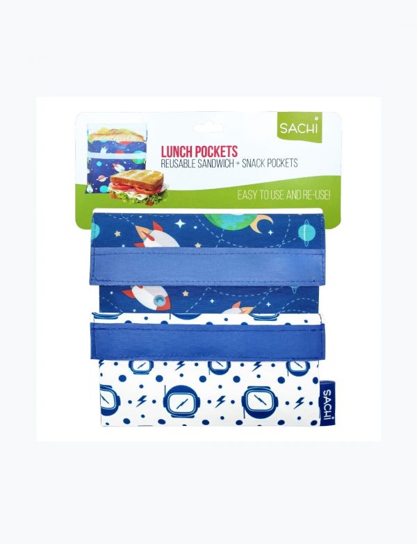 Outer Space Design - Sachi Junior Lunch Pockets (2 pack)