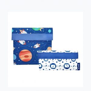 Outer Space - Sachi Junior Lunch Pockets (2 pack)