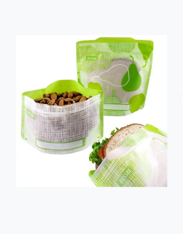 Pear Linen Design - Reusable Snack & Sandwich Pack (4 pack)